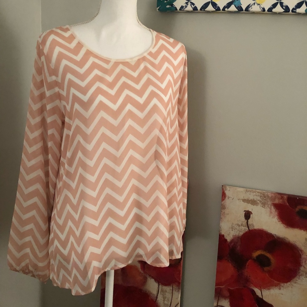 Beautiful Chevron Blouse